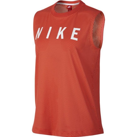 nike sportswear mesh tank